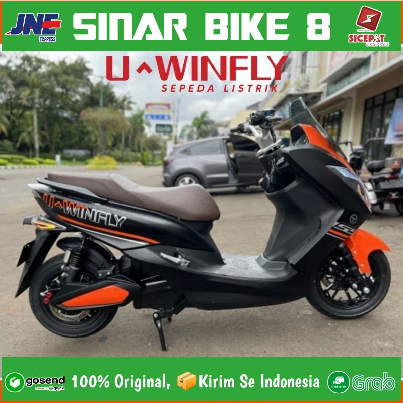 Sepeda Motor Listrik UWINFLY X6 New 2000 Watt Electric Bike (OFF THE ROAD)