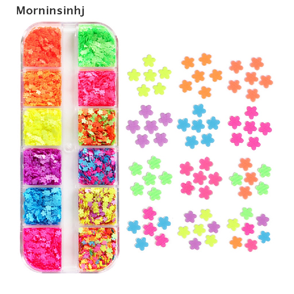 Mornin 12kisi Glitter Flakes Sequin Letter Alphabet Sequin Untuk Cetakan Resin Epoxy id