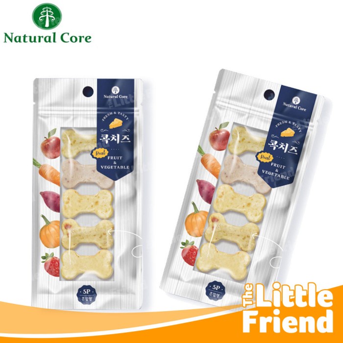 Cemilan Dog Snack Treats Anjing Keju Fruit Cheese Bone Natural Core