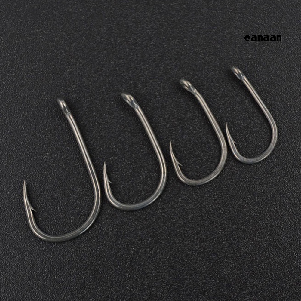 Cnn-100pcs Pengait Ikan Gurame Besi Berduri Cacing Umpan Holder Fishing Tackle Aksesori