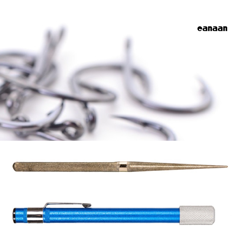 Cnn-pen Pengasah Asahan Berlian Portable Fish Hook Grinder Untuk Memancing Hiking Outdoor