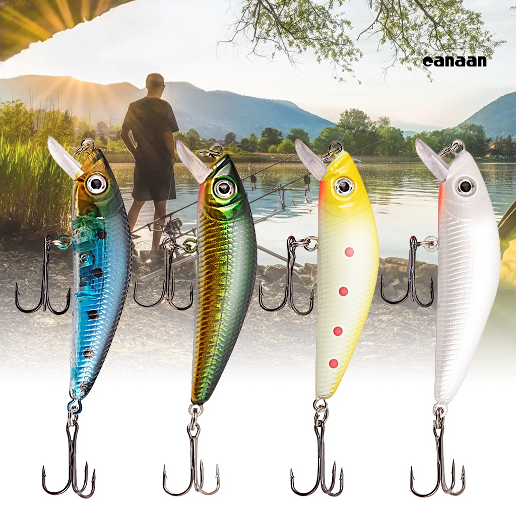 Cnn-9.5cm/8g Umpan Pancing Realistis Tajam Kait 3D Mata Tenggelam Ikan Kecil Wobblers Lure Umpan Crankbait Untuk Outdoor