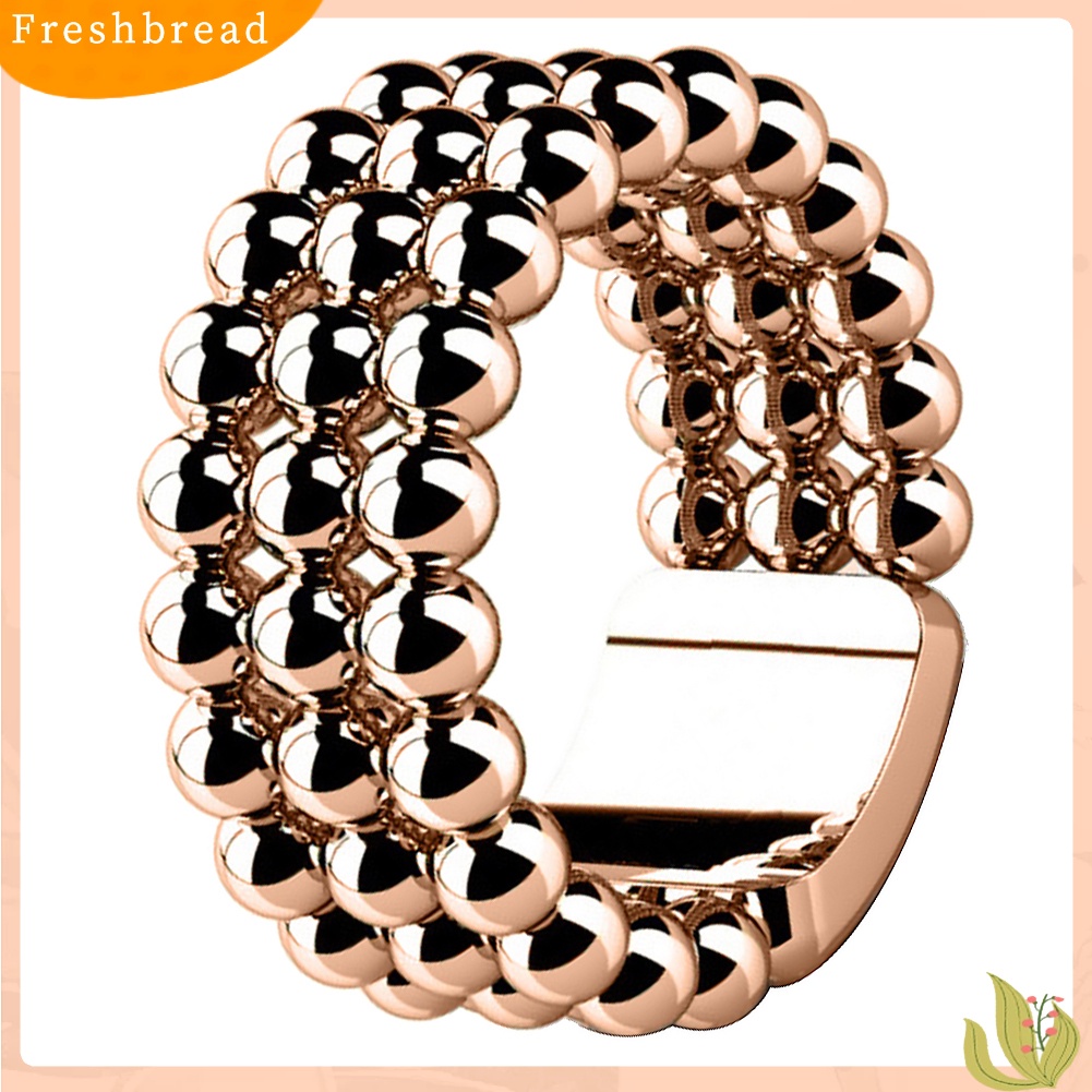 < Freshbread > Kreatif Pria Putaran Manik-Manik Jari Cincin Lebar Club Jalan Perhiasan Hadiah Ulang Tahun