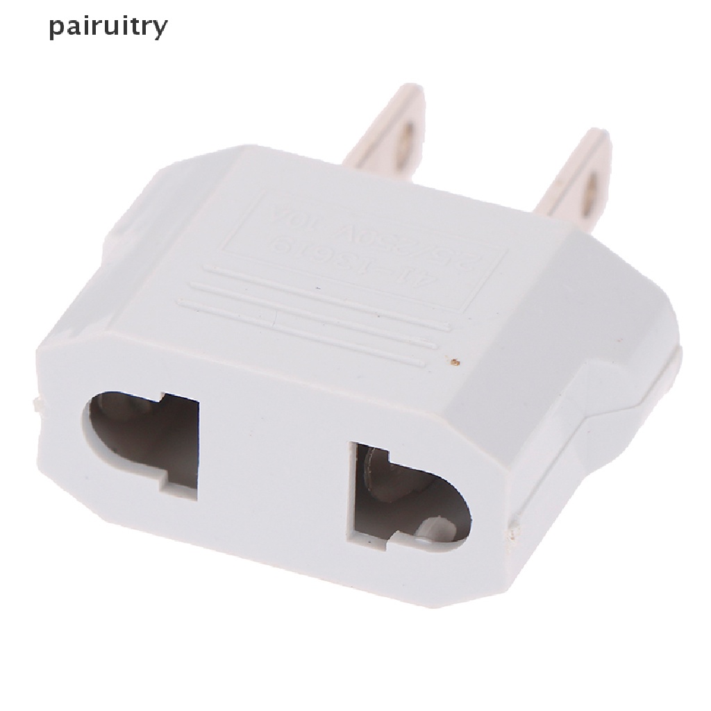 Prt 4Pcs plug Eropa usa eu to us plug us to eu plug travel charger adapter converter PRT