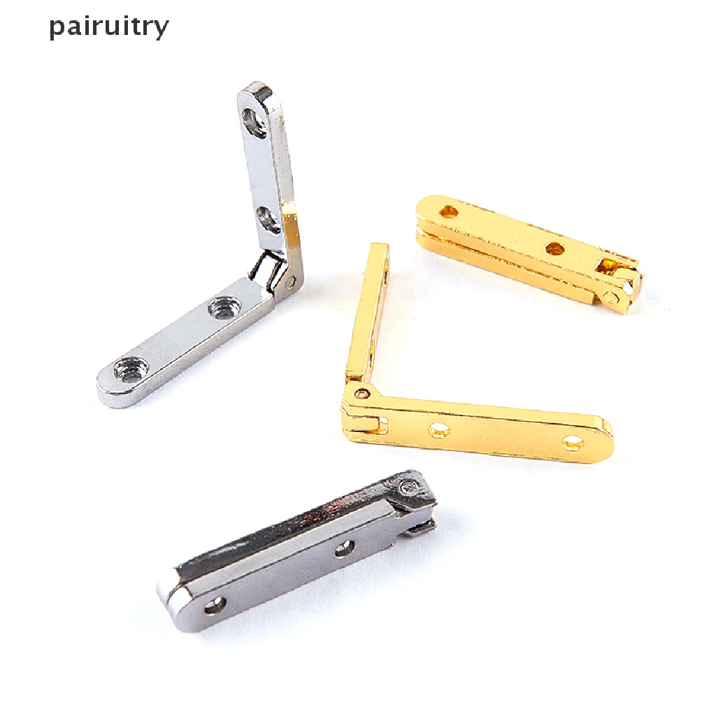 Prt 2Pcs Engsel 90derajat Untuk Kotak Jewellery Case Cabinet Furniture Hardware PRT