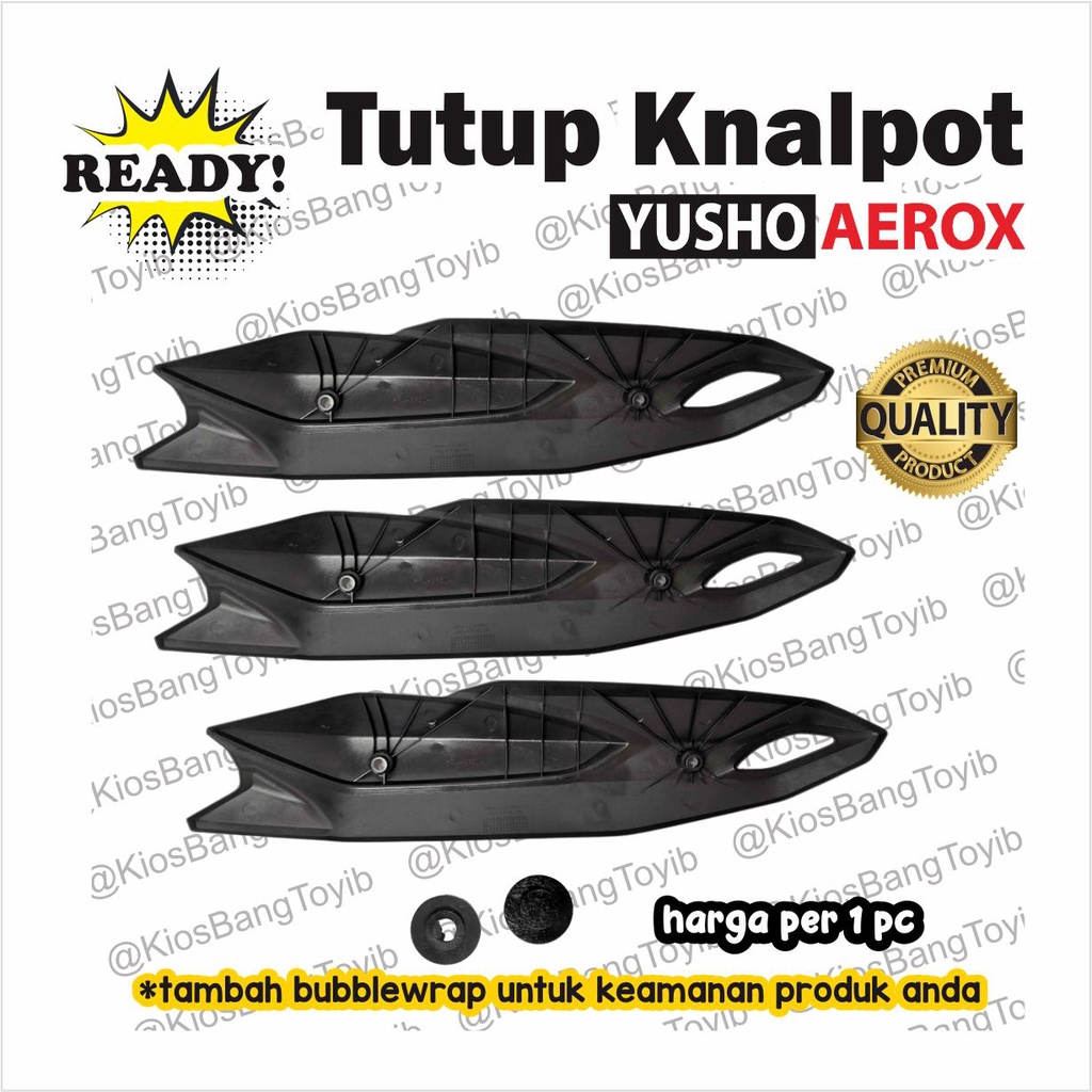 Tutup Cover Pelindung Knalpot Yamaha AEROX (Yusho)