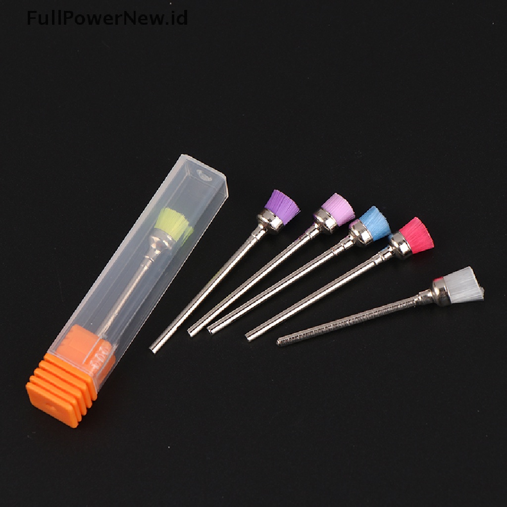 Power 1PC Sikat Bor Kuku 2.35mm Mesin Kikir Nail Art Drill Bit Alat Pembersih ID