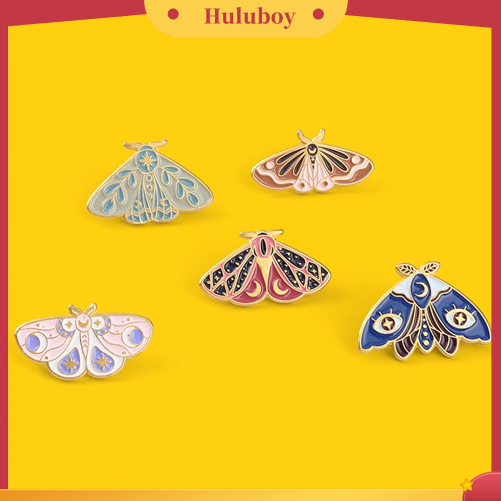 {Ready Stock} Wanita Bros Ngengat Enamel Indah Pin Tas Lucu Khusus Untuk Hadiah