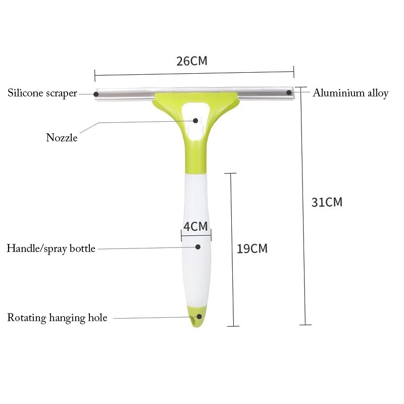 [IZUNA] WIPER SPRAY PEMBERSIH KACA 2 IN 1 / PEMBERSIH KACA WIPER DENGAN SEMPROTAN DISPENSER / WIPER SPRAY 2 IN 1 / ALAT PEMBERSIH KACA / PEMBERSIH KACA JENDELA