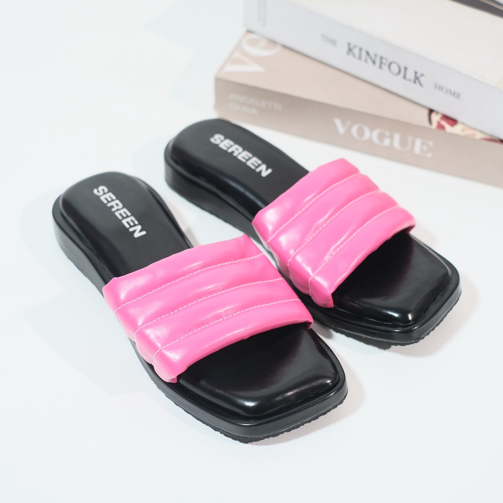 Sereen Sliders - Sandal Selop Wanita Tebal dan Empuk - Kenyamanan Maksimal saat Berpergian