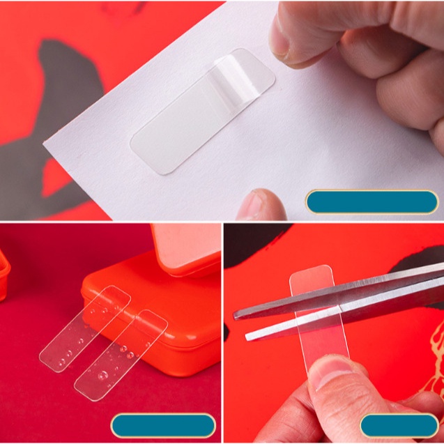 MAGIC NANO TAPE Double Side 1M/3M/5M Super Tebal Transparant/Double Tape Mini isi 60pcs 1 Box Reusable Remax