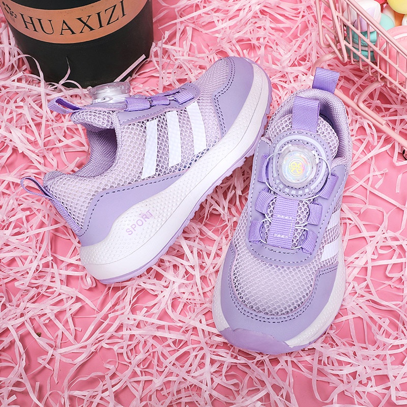 IFANS Sepatu Sneakers Anak Rotasi Sepatu Kets Sepatu Olahraga Anak Perempuan Anak Remaja Tanggung Ringan Breathable Ukuran 28 - 39