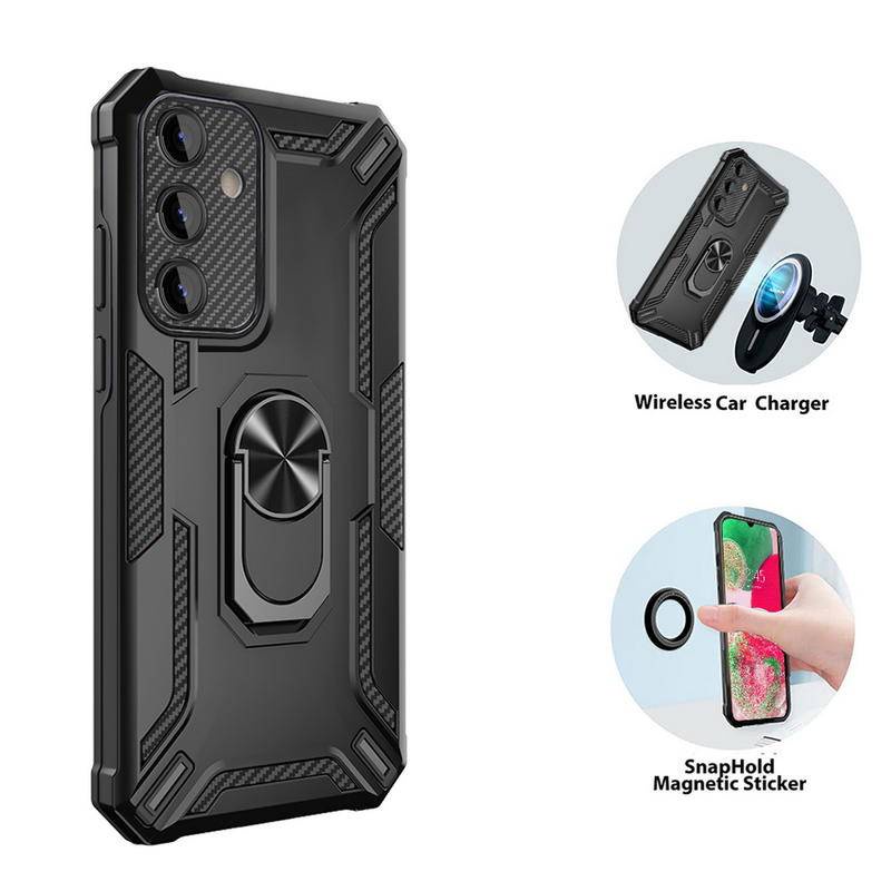 Case Cincin Bahan Metal Untuk Moto G9 Play Plus Power G100 EDGE G30 Power Magnetic Holder protect cover Untuk Moto G71 G60 G60S G50 G52 G20 G10