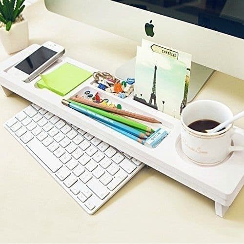 Meja Mini Multifungsi Table Organizer Office Keyboard Tempat Pulpen 2B