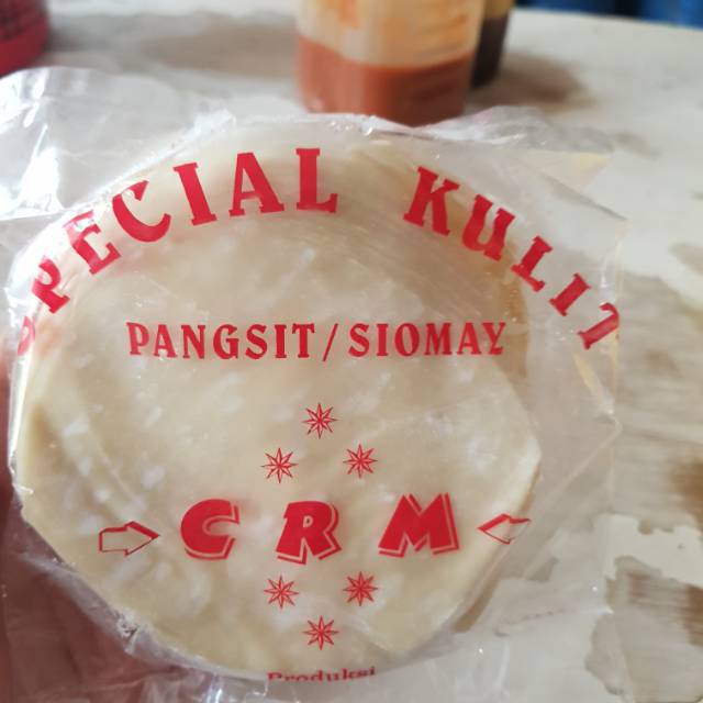 [BISA KIRIM LUAR KOTA] Kulit Pangsit Siomay Kulit Dimsum Bulat CRM