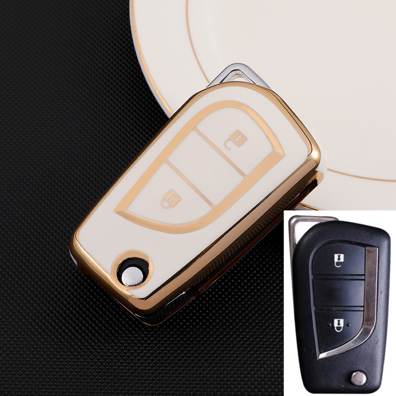 Untuk toyota smart key case cover casing Untuk Hilux Revo/Innova/Fortuner