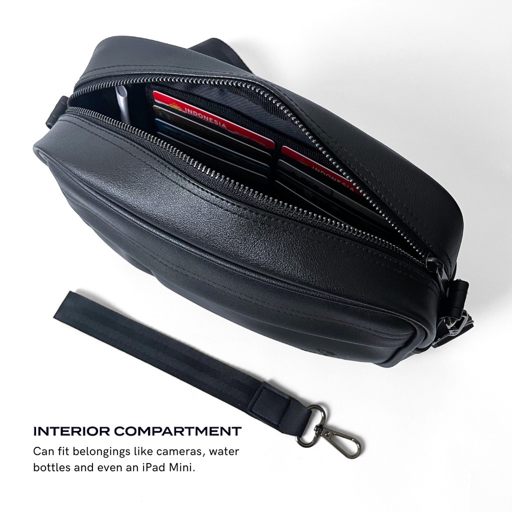 Prison Tas Selempang Pria Original Sling Bag Kulit Anti Air | VIER Sling Bag