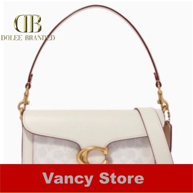 COACH TABBY SHOULDER BAG 26 IN SIGNATURE CANVAS (91215 WHITE) Tas