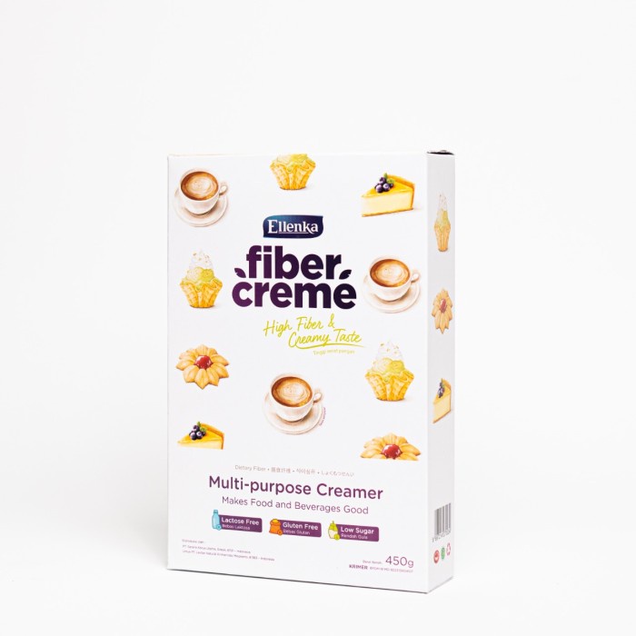 

[Ready-Stock]Cod FiberCreme Botol 450gr Pengganti Santan Susu Krimer Natural Super Food