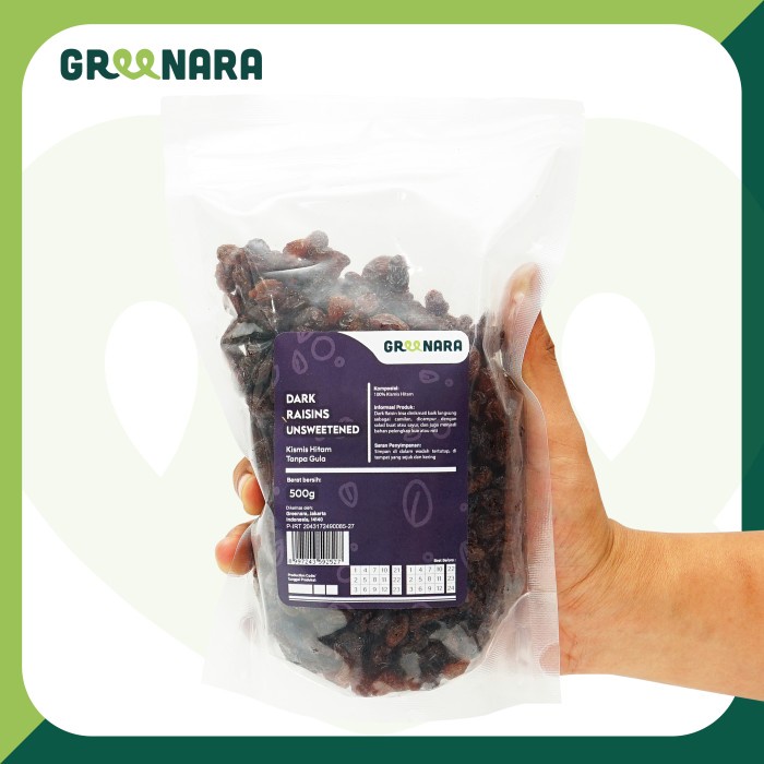 

✨NEW✨ -dark raisin unsweetened 500gr kismis hitam 500gram- 2.2.23