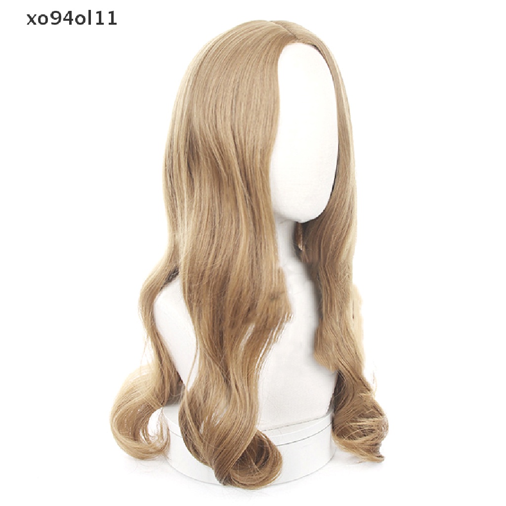 Xo M3GAN Cosplay Wig Rambut Panjang 60cm Tahan Panas Sintetis Halloween Role Wig OL