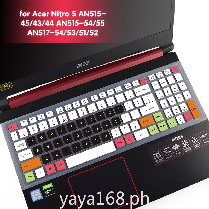 Untuk Acer Aspire Nitro 5an515-55 AN515-54 AN515-43 /44 AN517-51/52 15.6-inch AN715-51 AN715-52 17.3 ''Predator Gaming 2020kulit Sarung Keyboard Laptop AN515-57 AN515-56 AN517-51