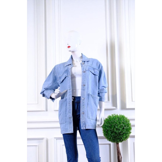 JAKET DENIM FASHION PREMIUM BAHAN PREMIUM BANGKOK BKK,3647