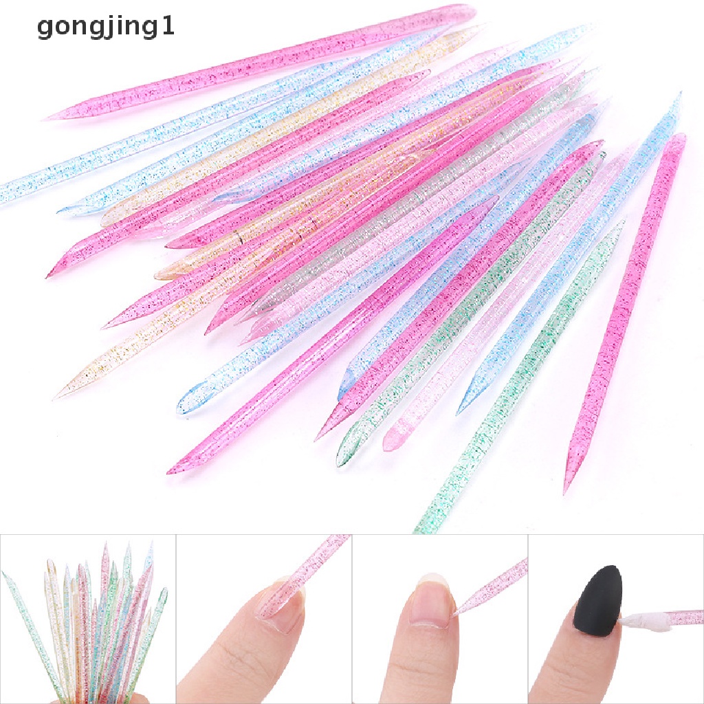 Ggg 100Pcs Reusable Crystal Stick Kutikula Remover Alat Perawatan Kuku Manicures Tools ID