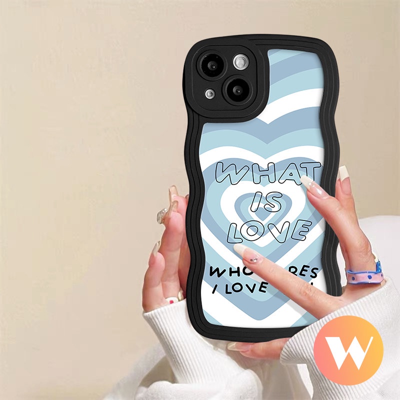 Romantic Couple Love Heart Casing Infinix Hot 12 9 10 11 Play Note 10Pro 12 G96 12Pro 8 Hot 20 9 12i 10s 20s 8 12Pro 10Lite 10 11s Smart 4 5 6 Plus Wavy Edge Cover