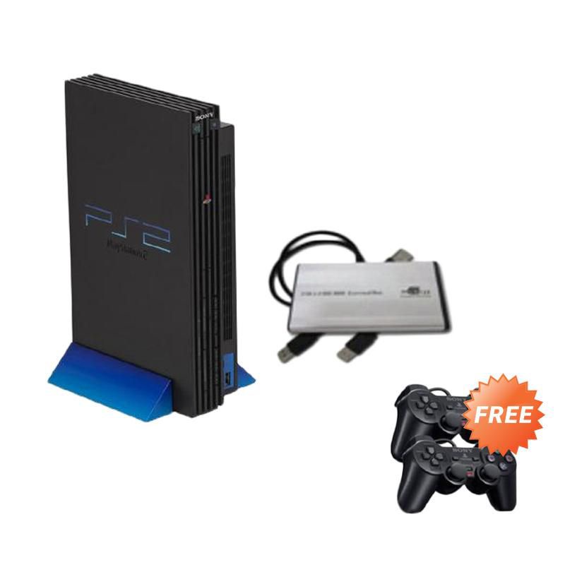 PS2 Fat Hardisk 160GB + 2 Stik + Full Game