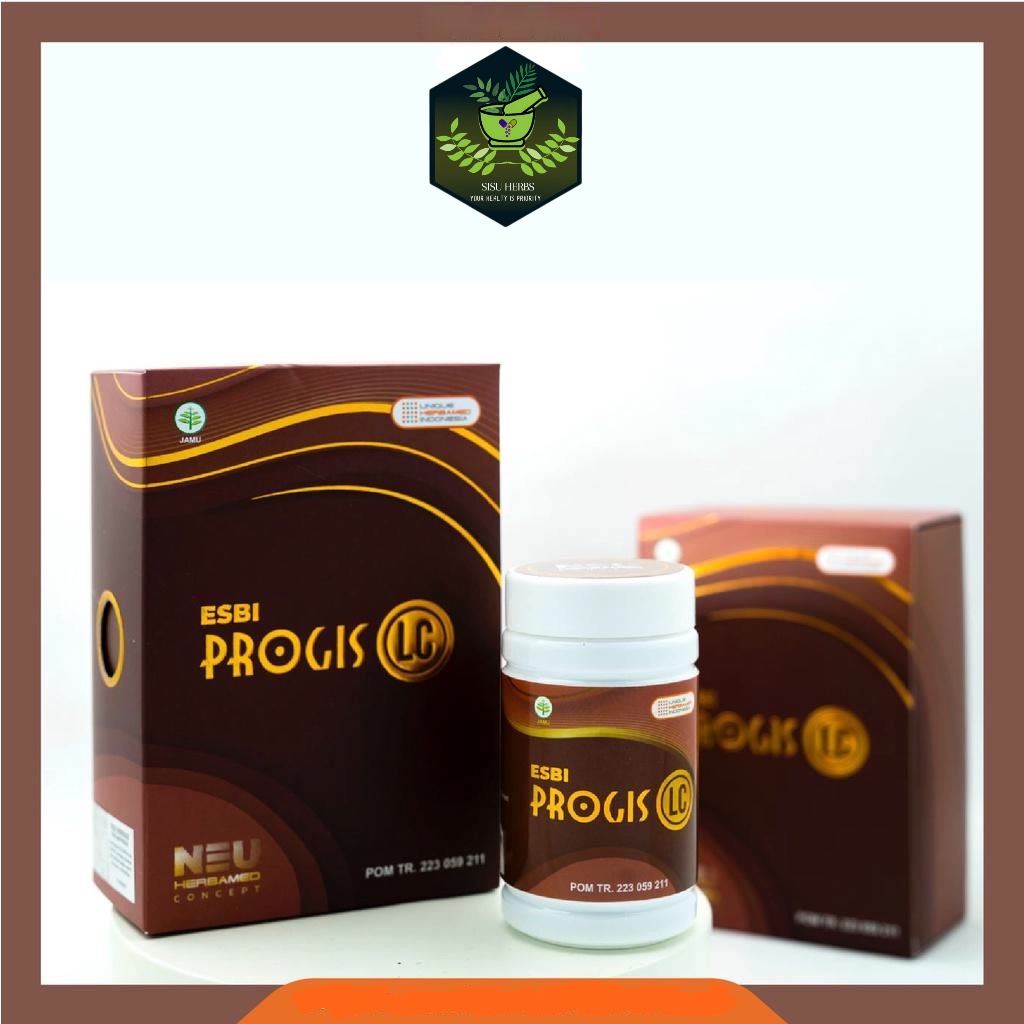 Esbi Progis LC Obat Saraf Kejepit Rematik dan Asam Urat Herbal Manjur ASLI ORIGINAL