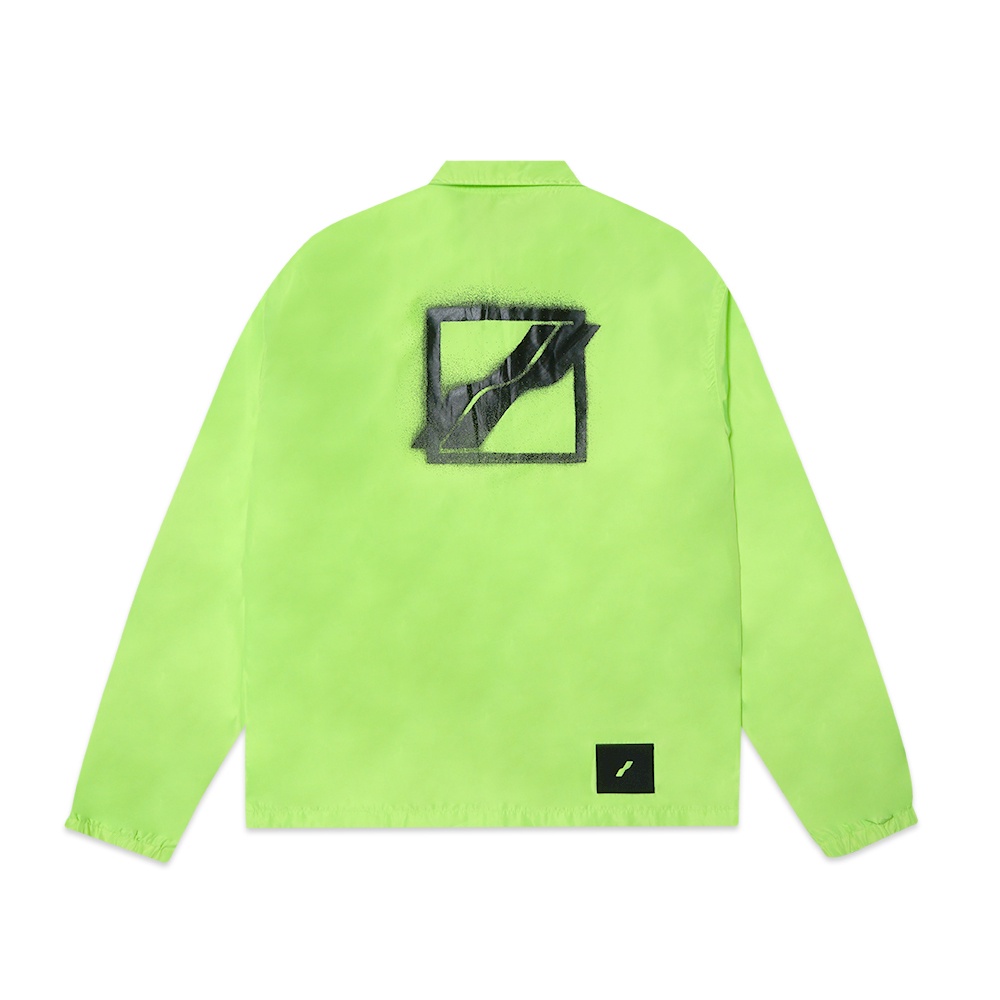 We11done Windbreaker Jacket Lime