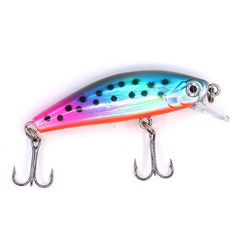 Umpan Casting 6.7g/5.5cm Fishing Sinking Minnow Lure Umpan Ikan Alat Pancing Kail Plastic Bait Umpan Mancing