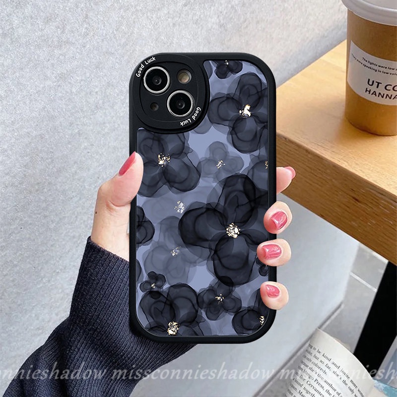 Casing Motif Bunga Vintage Untuk Redmi A1 10 12C 9 10A 10C 9T 9A 9C NFC K40s Note 11 10 8 9s 9 10s 11s Pro 11Pro+Mi 11T 12 11 Lite Poco M3 F4 X3 NFC Pro Bunga Retro Mewah Sarung Tpu Lembut