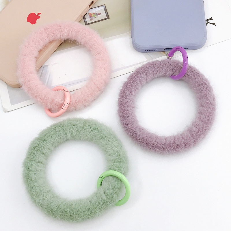 Gelang Berbulu Anti Hilang Bluetooth Earphone Ponsel Case Cover DIY Membuat Aksesoris Untuk Airpods1 2 3 PRO2 4 6 PRO2 PRO4 PRO6 i12 i13 PRO Inpods 12 13 Untuk iPhone