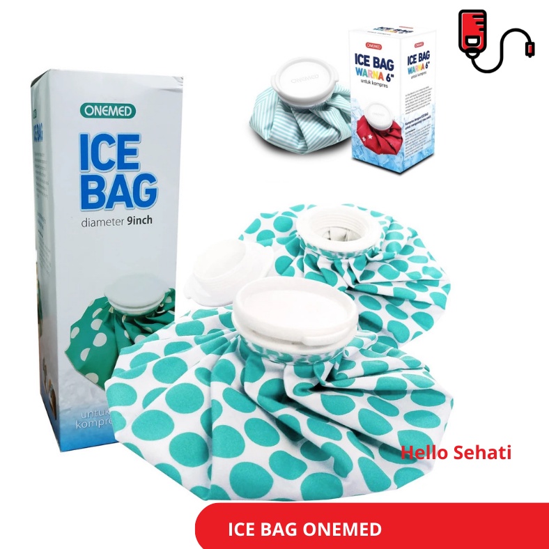 Onemed Ice Bag  Kantong Kompres Es Batu Air Dingin Buli Buli Cold and Hot