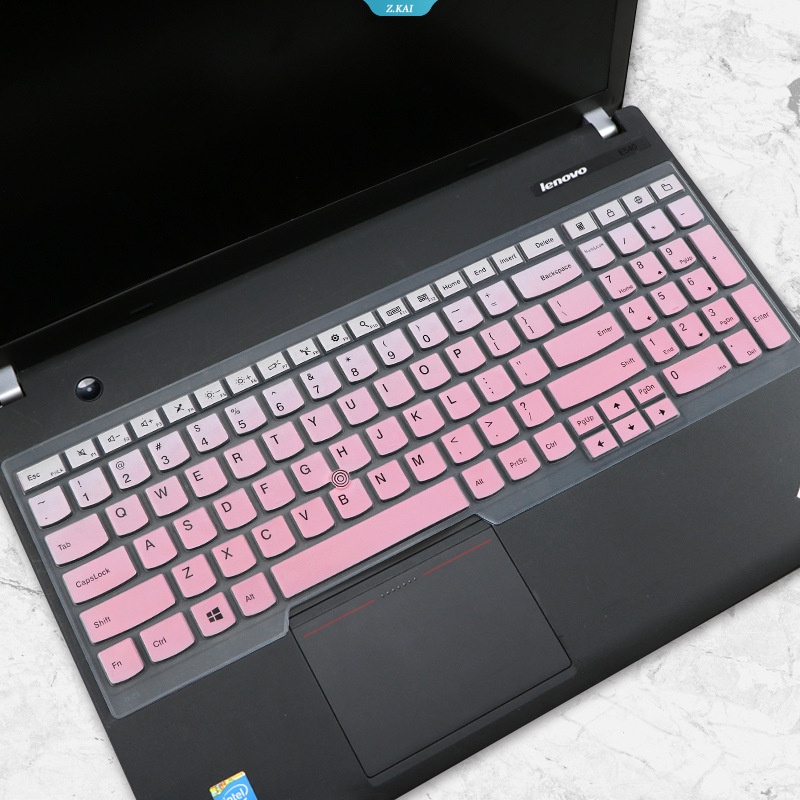 Cover Keyboard Silikon Inggris Untuk Lenovo 15.6 Inch T540P T560 E570 15 Hitam S5 Tahan Air Full Coverage Film Pelindung [ZK]