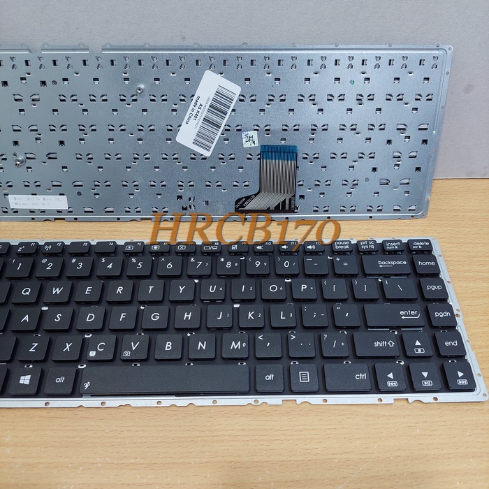 Keyboard laptop ASUS K401 A401 A401L K401L K401LB HITAM -HRCB