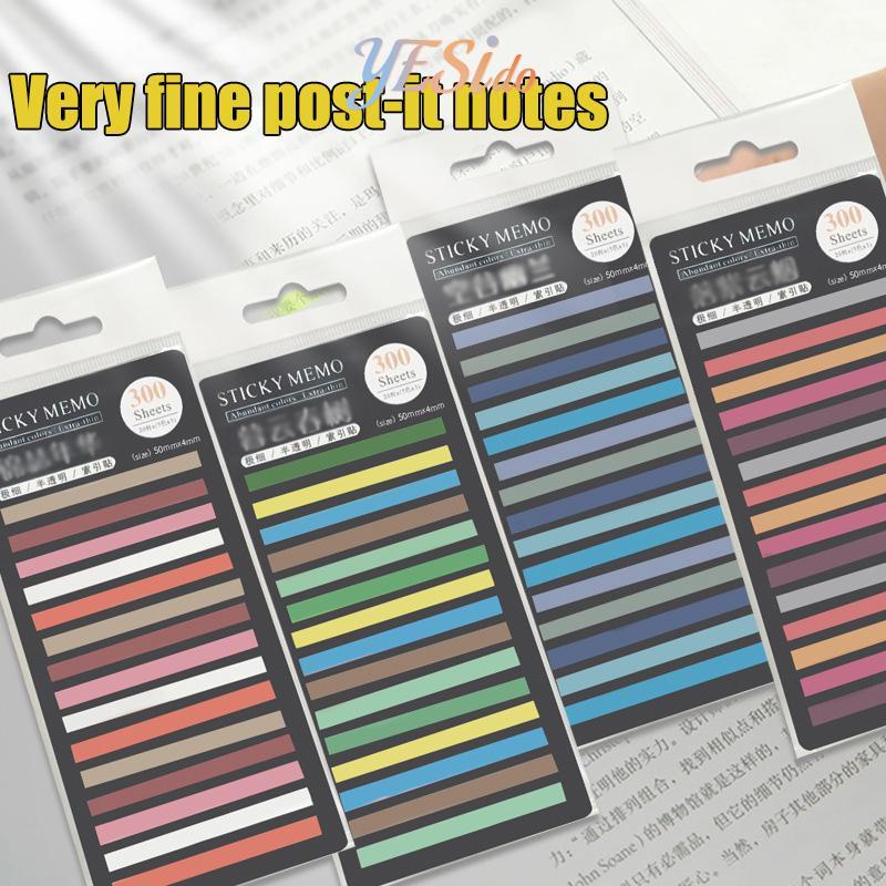 

[COD✨Ready stock]Tanda Klasifikasi Warna Fluoresen Ultra-halus Stiker Indeks Tembus PET Tahan Air-YES
