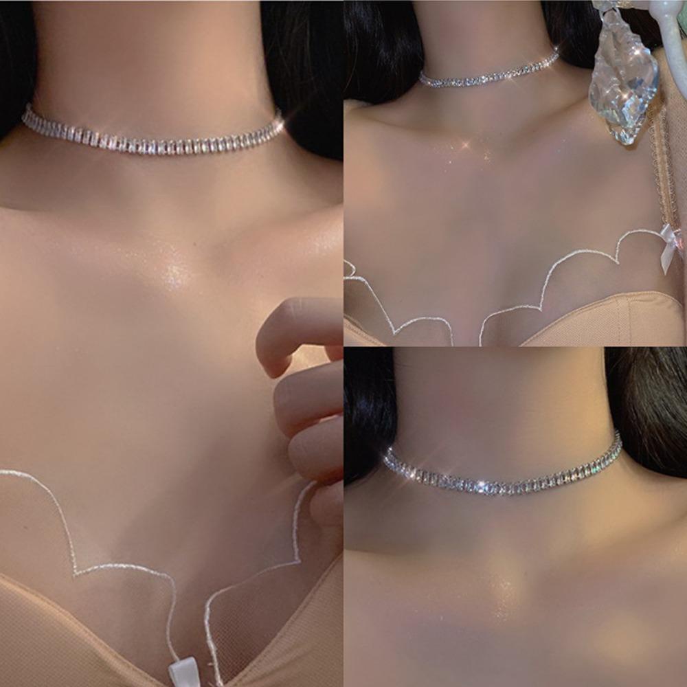 Lily Choker Kalung Wanita Baru Perhiasan Statement Sederhana