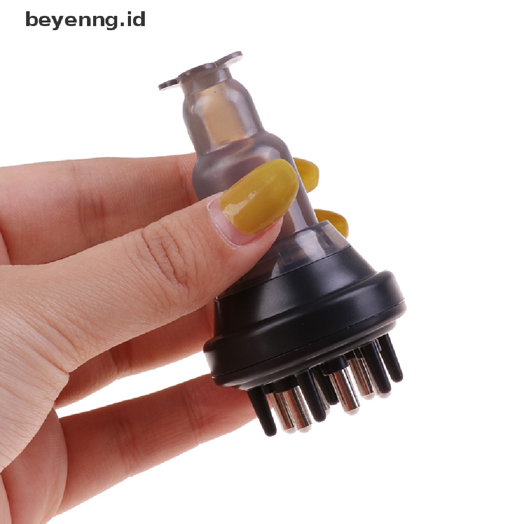 Beyen Scalp Aplikator Cairan Penuntun Penumbuh Rambut Sisir Serum Minyak Oleskan Head Massager ID