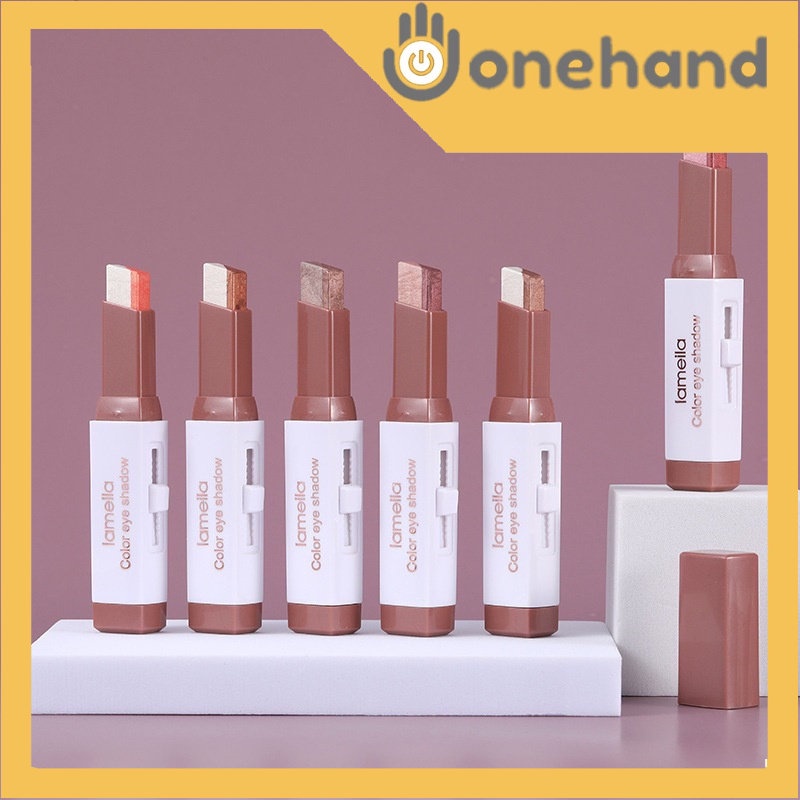 LAMEILA Eyeshadow Stick 3052 Gradiant Ombre stik Korean Ganda Warna Waterproof dan Tahan lama