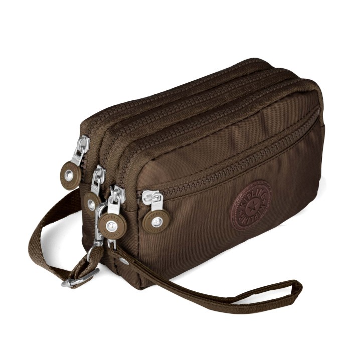 Dompet hp kipling 3 resleching besar / 13844 - Hijau Botol