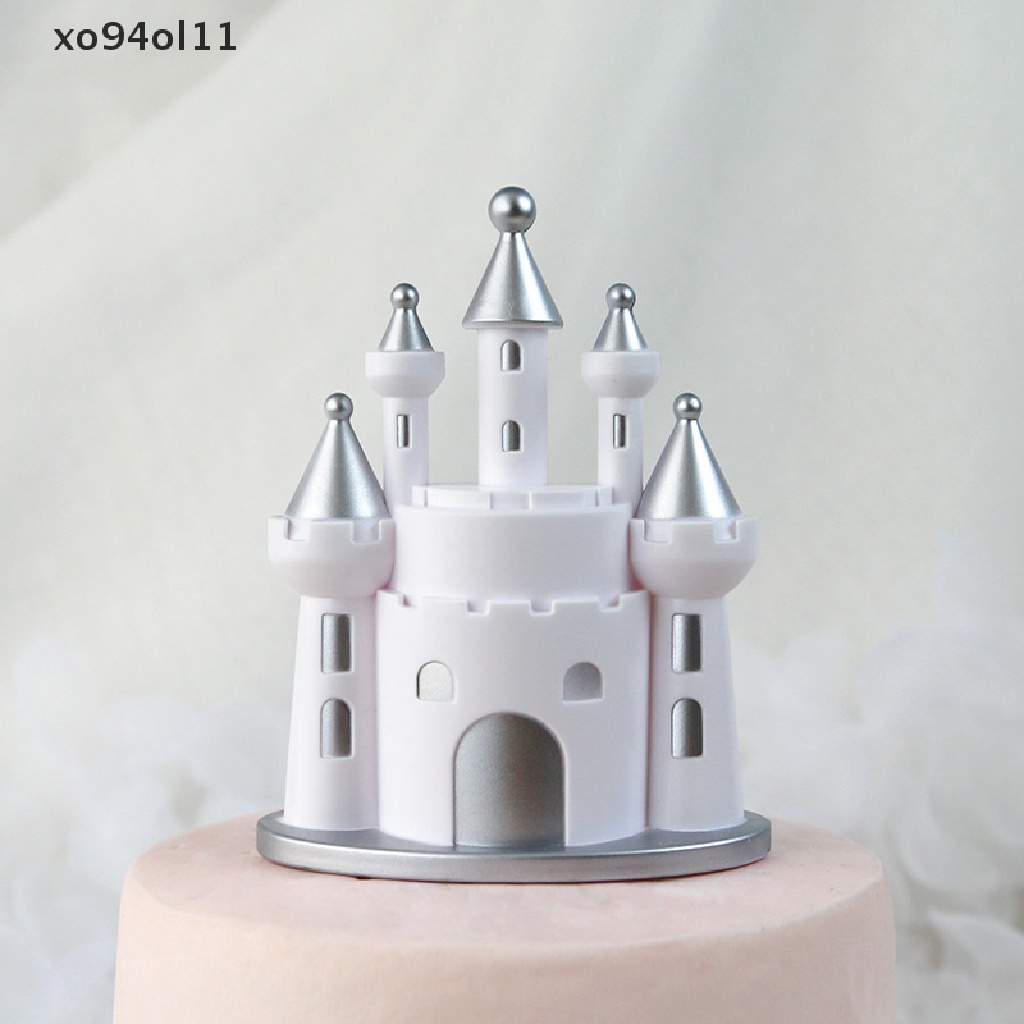 Xo Princess Prince Castle Happy Birthday Dekorasi Rumah Makan Baking Cupcake Cake Topper Kue Bendera Acara Pary Perlengkapan Cinta Hadiah OL