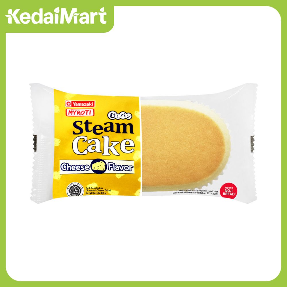 MyRoti Steam Cake Cheese 80 Gram
