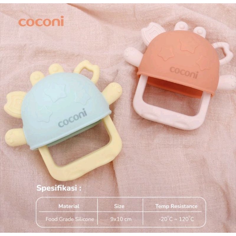 COCONI BRACALET CRAB TEETHER/MAINAN GIGITAN GELANG BAYI KEPITING