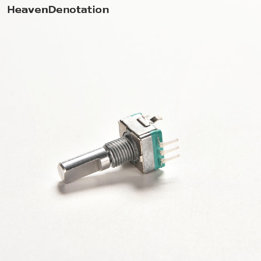 [HeavenDenotation] 1pcs Rotary encoder Dengan switch EC11 Audio Potensiometer digital handle 20mm Ec11 Rotary Encoder Audio Digital Potensiometer Dengan Handle Saklar 20mm Ec11 Rotar