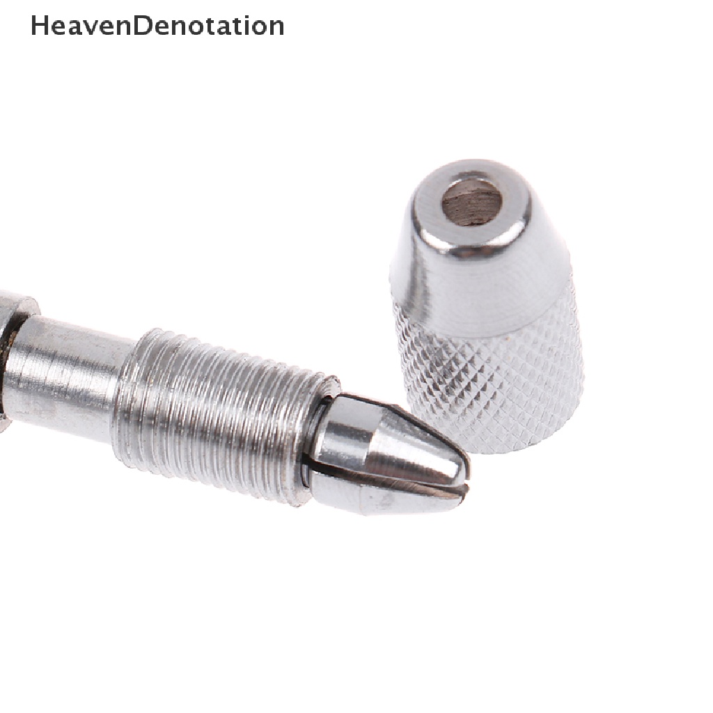 [HeavenDenotation] Bor Tangan Spiral Mini Full Metal Hand Twist Drill Alat Pelubang Manual HDV