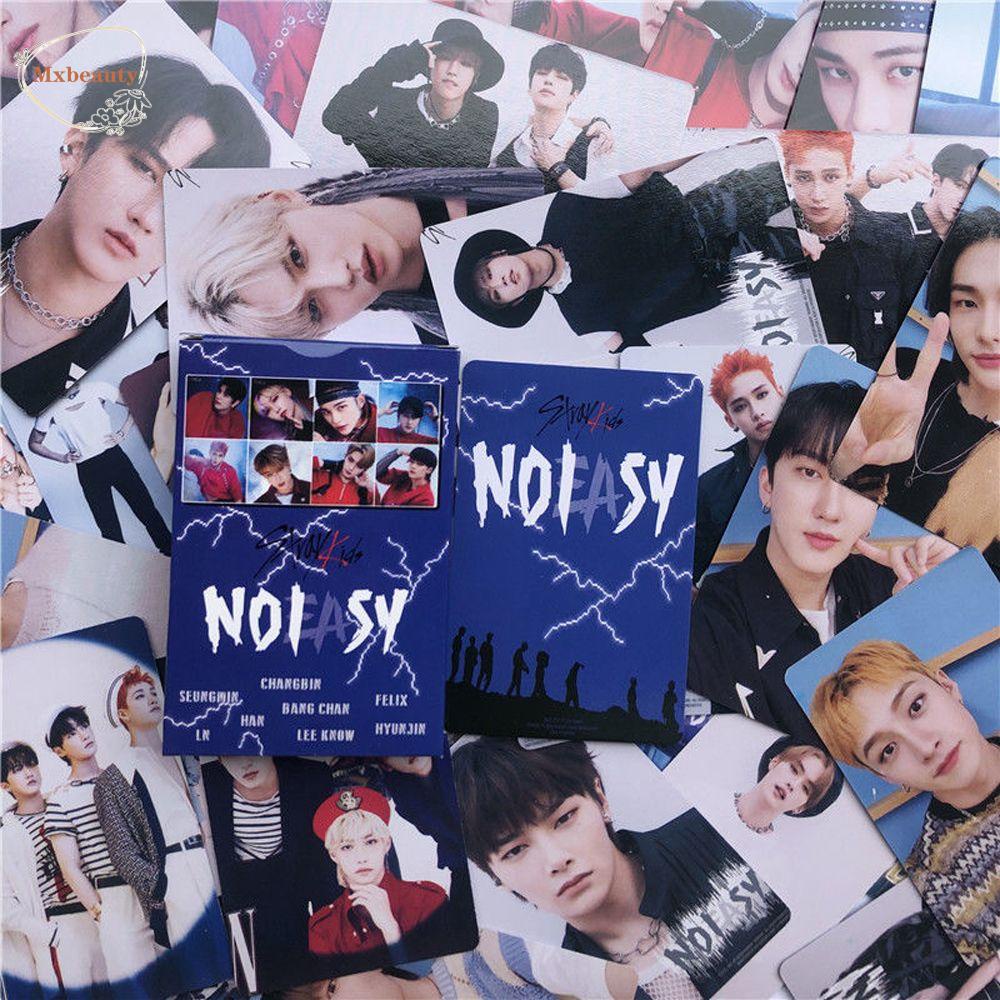 Mxbeauty Stray Kids Photocard KPOP CIRCUS Christmas Evel Small Photo Card Greetings Card Postcards HD Cetak Kartu Foto Album Pameran Cewek