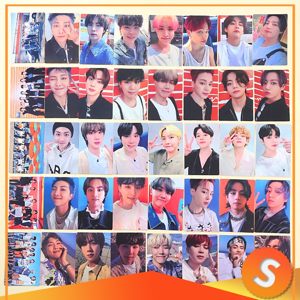 40pcs/set KPOP Bangtan Boy butter BTS Photocards Kartu Foto HD SUGA JiMin V RM Jin J-Hope LY